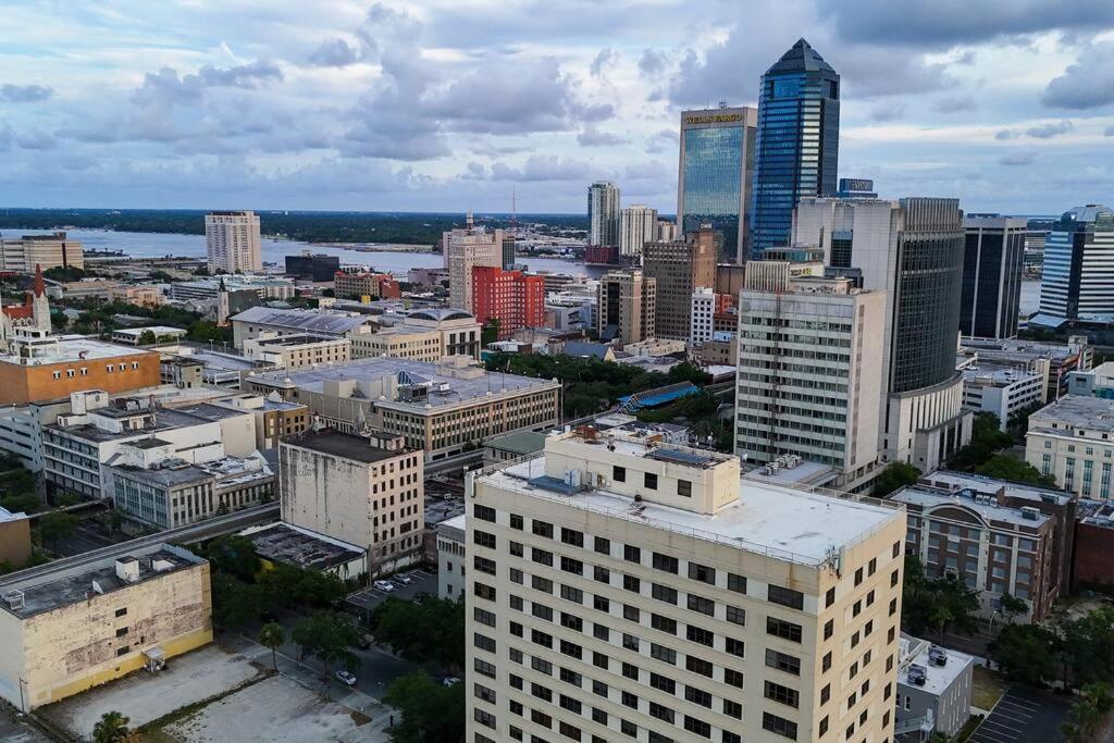 Luxury Skyrise Condo Downtown Jax Jacksonville Exterior foto